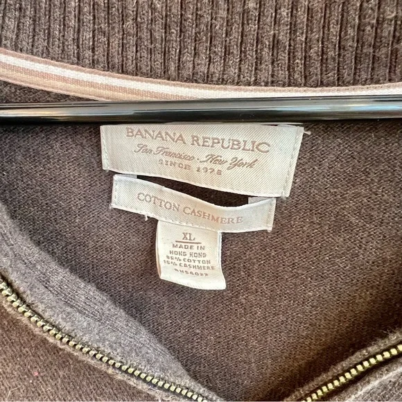 Men’s Banana Republic Half-Zip Sweater - Picture 3 of 5